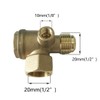 Anawakia Check Valve, Compressor Check Valve, 3 Way Male Thread