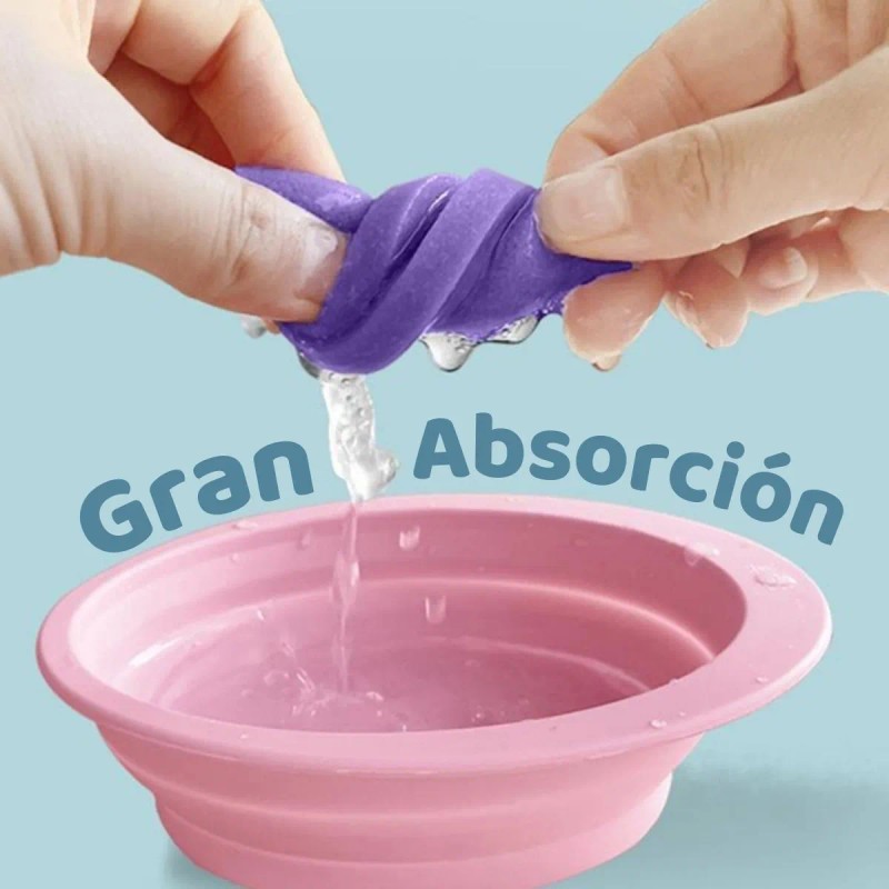 Pack Esponjas Faciales Celulosa Suave Comprimida Amarillas