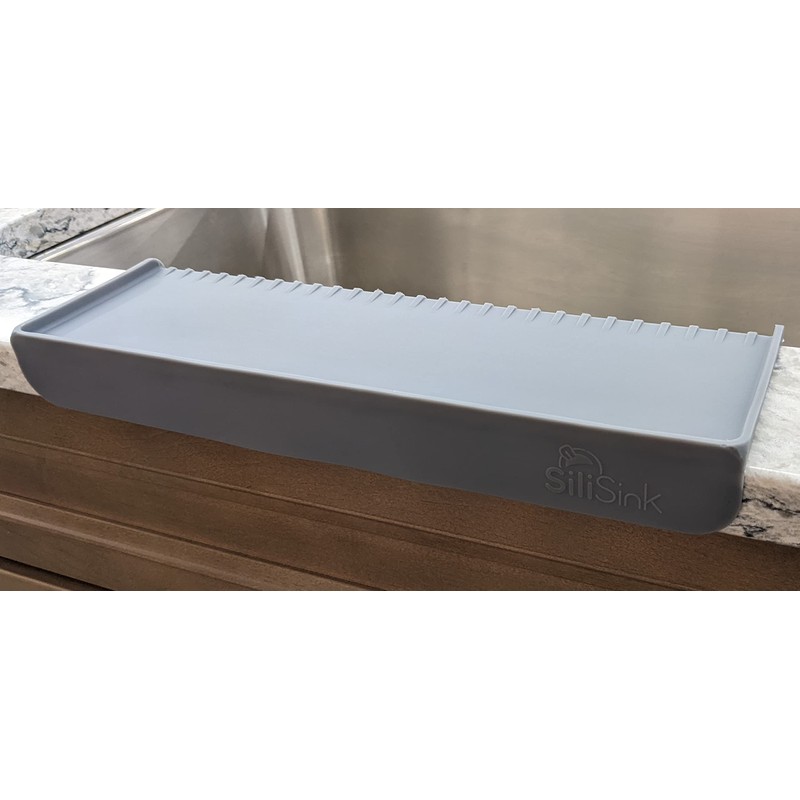 SiliSink Silicone Sink Edge Guard for Kitchen Sink - Fits