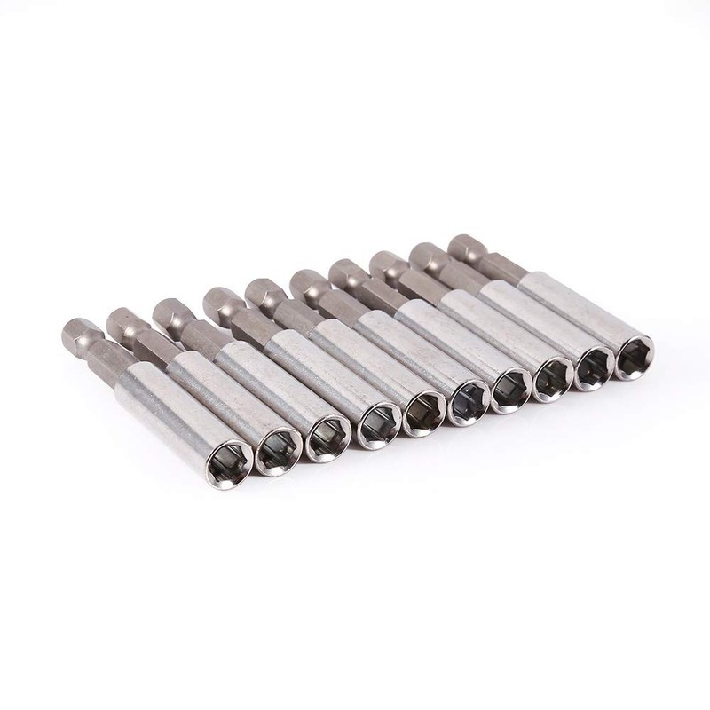 Nikou Screwdriver Bit Holder - 10Pcs Magnetic Screwdriver Extension Socket