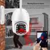 2.5in 1080P 13LED WiFi PTZ Dome Security Camera Outdoor IP65