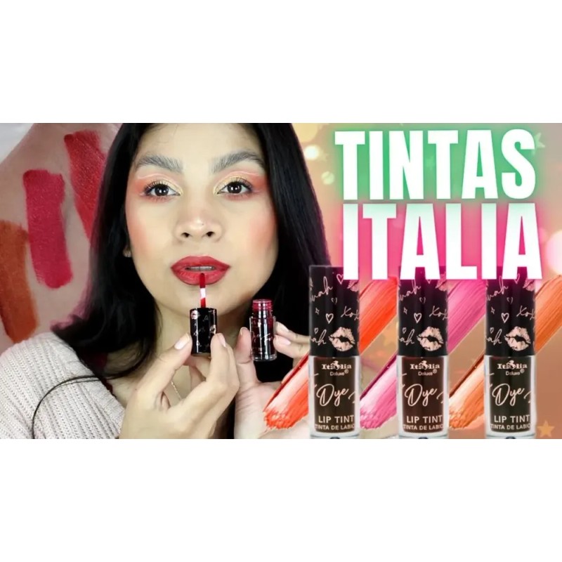 Tinta Labial Italia Deluxe To Dye Indeleble Color Assasin 24hrs