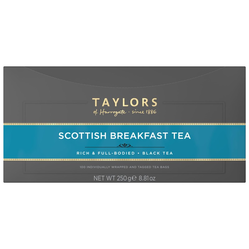 Taylors of Harrogate Scottish Breakfast, 100 Teabags