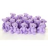 NEW 5 X PURPLE Teddy Bear - Cute And Cuddly