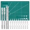 Craft Knife Precision Hobby Knife Kit with 2 Exacto Knife