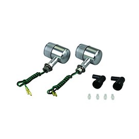 POSH 091092-S3 Motorcycle Accessories Aluminum Machine Turn Signal, 71 Type