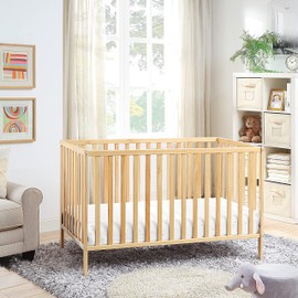 Suite Bebe Palmer 3 in 1 Convertible Baby Crib, Natural