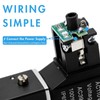 EBEIZZI Pneumatic Solenoid Valve Air Solenoid Valve DC12V/DC24V/AC110V Series Single