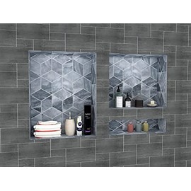 Uni-Green Shower Niche 20X32 Recessed Shower Shelves and Tile Shower Niche Easy Installation and Bonding Friendly