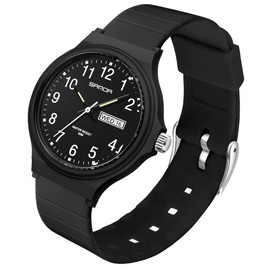 Women's Watch Waterproof Analogue Watches Sport Simple Minimalist Casual Wrist Watch Ladies Wristwatch Calendar Second Hand Watch for Women Girls Teenager