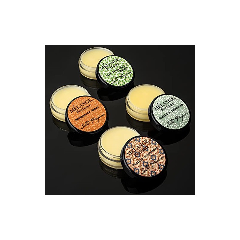 Melange Cedar, Musk & Patchouli Solid Perfume Single .56 ounces