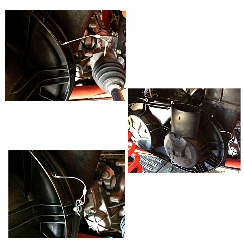 Rudyness Clutch Cover Pin Kit Easy Belt Quick Release Belt