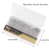 Hongmeru 30pcs Tungsten Carbide Diamond Coated Nail Drill Bits Set