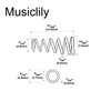 Musiclily 12x4.5/6.5mm Conical-Style Guitar Single-coil Pickup Height Springs,Nickel (20 Pieces)