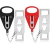 KUOGO Portable Door Lock-2 Pack Solid Heavy Duty Extra Lock