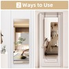 Hasipu Door Mirror Full Length, 47"x 15.8" Full Body Over