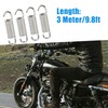 A ABSOPRO Motorcycle Muffler Exhaust Pipe Spring 43mm 1.69" (Set