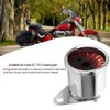 Motorcycle 13000 RPM Tachometer Gauge, 12V Automotive Replacement Tachometers LED