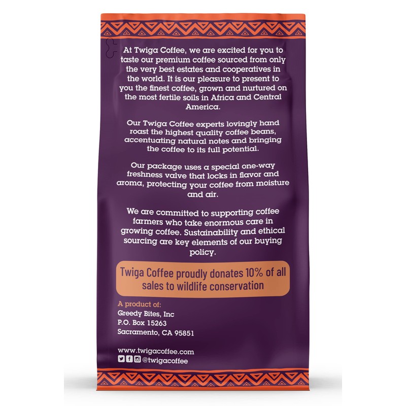 Twiga Coffee | Rwanda Coffee | USDA Organic | Fairtrade