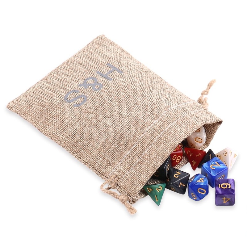 H&S 42pcs DnD Dice 6 Sets Dungeons and Dragons Dice