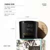 Hidden Label Black Orchid Scented Candle, 100% Cotton Lead-Free Wick,Sustainable