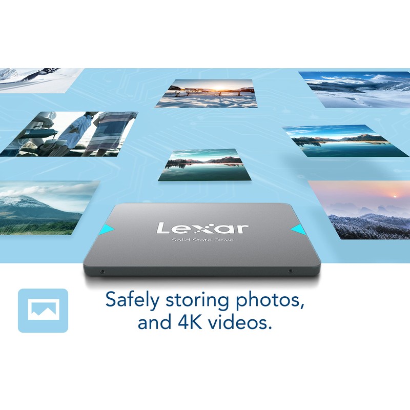 Lexar NQ100 2,5" SATA III 6Gb/s SSD 256GB, SSD 2,5