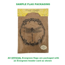Evergreen Suede Jolly Traditional Santa Garden Flag, 12.5 x 18 inches
