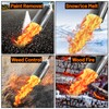 Propane Torch Weed Burner Kit,High Output,Heavy Duty Blow Torch Flamethrower