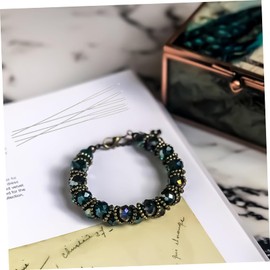 DOITOOL 5Pcs Beading Needles Durable Iron Wire Craft Needles for Jewelry Making DIY Sewing and Arts Crafts for Threading Beads and Embroidery Projects