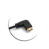 SYSTEM-S Mini HDMI Plug 90° Degrees Left Angled to Standard