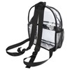 Clear Backpack Waterproof Heavy Duty Fashionable Eco Friendly PVC Transparent