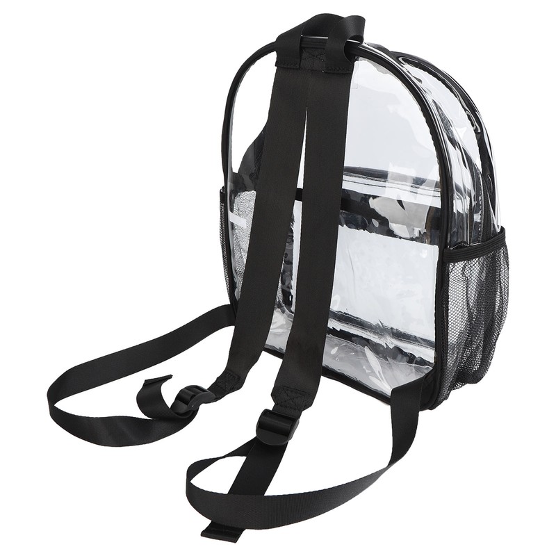 Clear Backpack Waterproof Heavy Duty Fashionable Eco Friendly PVC Transparent