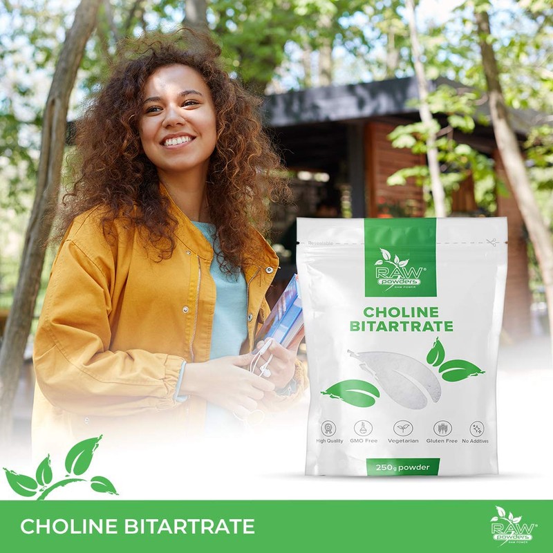Choline Bitartrate Supplement – 625 Servings of Choline Bitartrate Powder