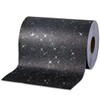 VViViD Glitter Black DECO65 Permanent Adhesive Craft Vinyl Roll for