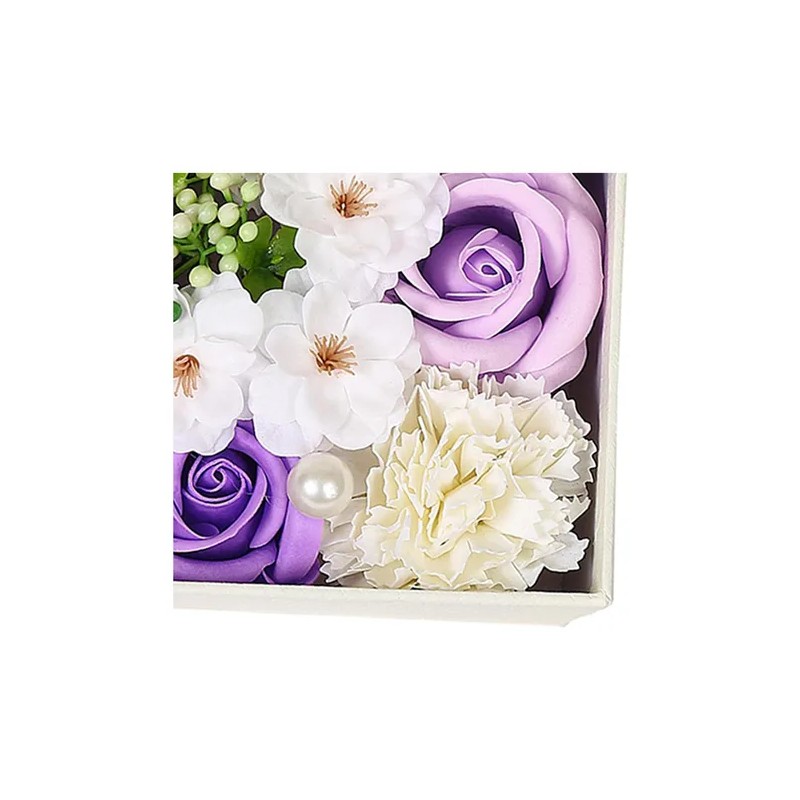 Youpin Jabón De Flores Con De Jabón Romántico, Perfumado