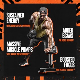 Animal Primal Muscle Hydration  Preworkout Powder  Contains Beta Alanine, 3DPump, Caffeine  Electrolytes  Improves Energy, Focus, Endurance...        