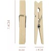 CLOTHESPINS Pericos De Madera Para Tender Ropa Lavadero Limpieza