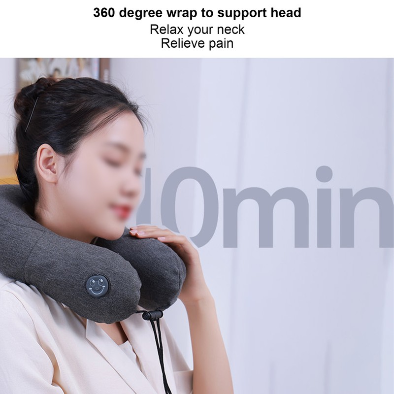 U Shaped Neck Pillow Adjustable Breathable Comfortable Neck Release Relieve