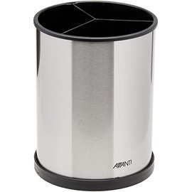 Avanti Rotating Utensil Holder 18 cm*14.5 cm*14.5 cm Silver