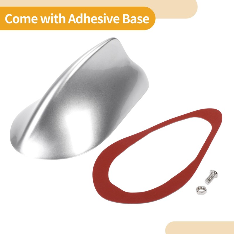 Partuto 1 Pcs Universal Shark Fin Antenna Cover Signal Roof