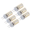 6Pcs GY6.35 LED Bulbs 5W AC 12V Warm White 2700