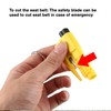 Seat Belt Cutter and Window Breaker Escape Tool