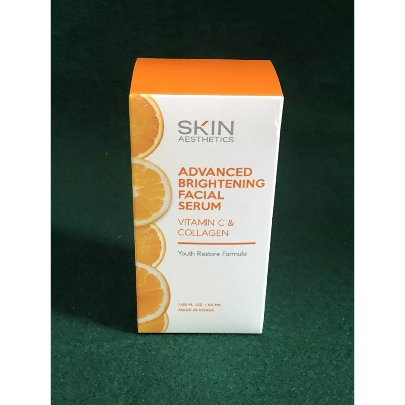 SKIN AESTHETICS Advanced Brightening Facial Serum Vit C & Collagen
