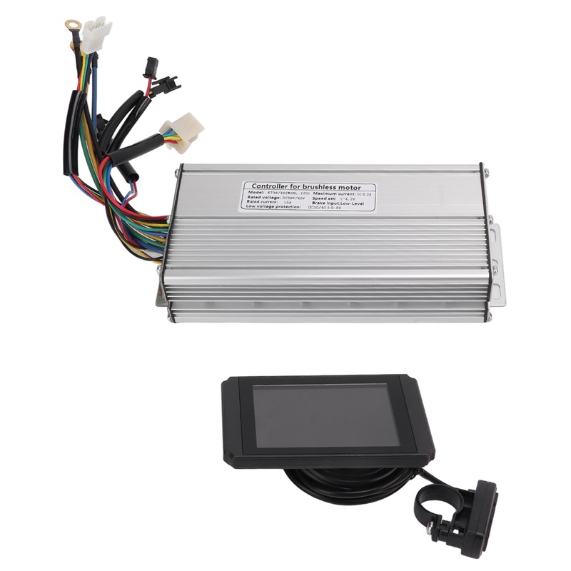 Electric Bicycle 36V/48V 30A Controller with LCD8H Display Panel Kit