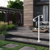 Zwinz Handrail Railing, Single Post Handrail Fits 1 or 2