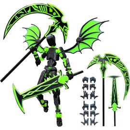 YZZT T13 Action Figure 3D Printed Titan 13 Action Figures Assembled T13 Actions Figure Multi-Jointed Movable Toys 13 Actions Figures for Toy Collectors and Desk Decorations