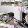 Pennakool Roll Up Dish Drying Rack - XL 20x18 Stainless