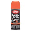 Krylon K01821000 Kubota Orange Farm Paint, 12 oz