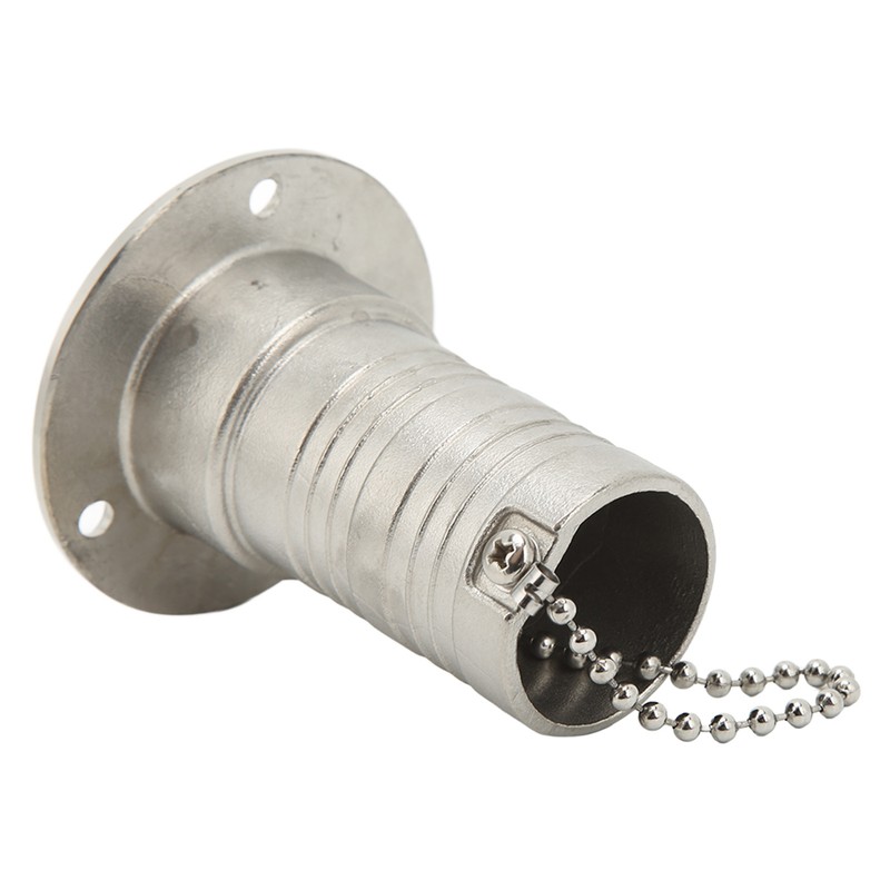 Marine Boat Deck Filler with Keyless Cap Stainless Steel Mirror