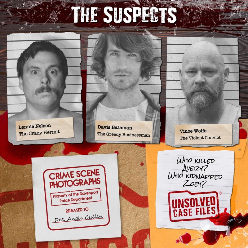 Unsolved Case Files | Gardner, Avery - Active Murder Mystery